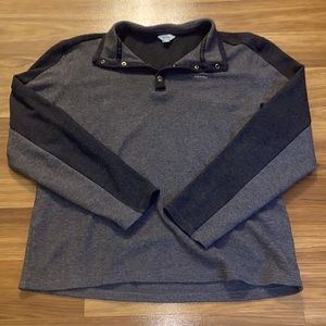 Calvin Klein Quarter Button-Up Sweater
